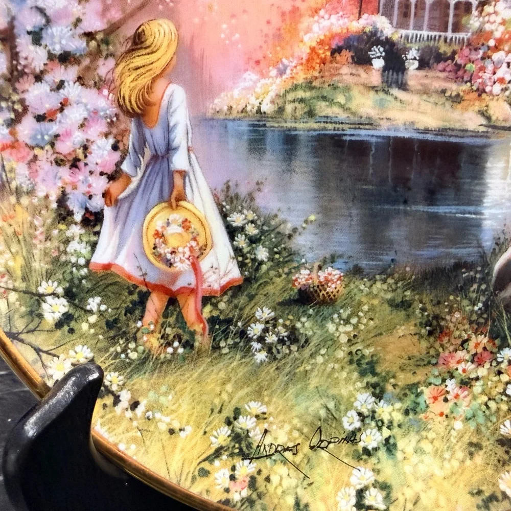 THE FRANKLIN MINT Heirloom Recommendation “Daydreams” by Andres Orpinas